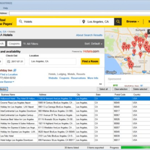 Yellow Leads Extractor (Yellow Pages Scrapper)