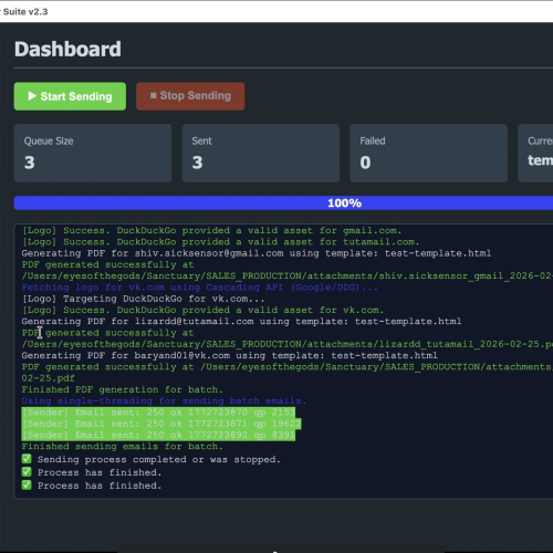 Lizardd Mailer: Attachments & PDF Manipulation Node Guaranteed Inbox Mailer. 